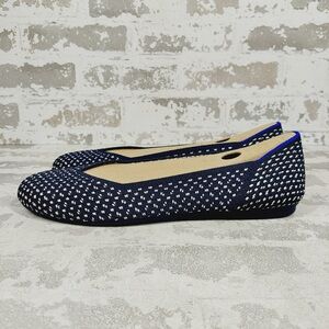NEW Rothy's Retired Navy Maritime Honeycomb Slip On Round Toe Flats F703